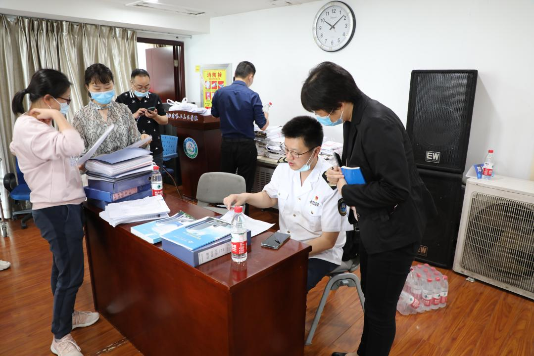 湖北省第三人民醫(yī)院接受武漢市 “雙隨機四全”綜合檢查