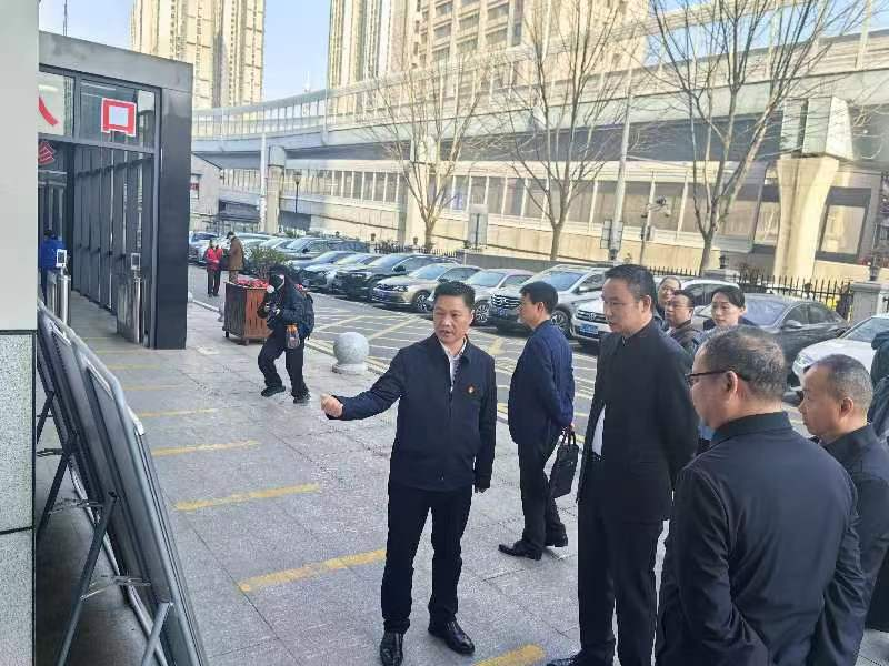 市退役軍人事務(wù)局局長陳鵬一行對我院省級雙擁模范城創(chuàng)建工作進行督導檢查